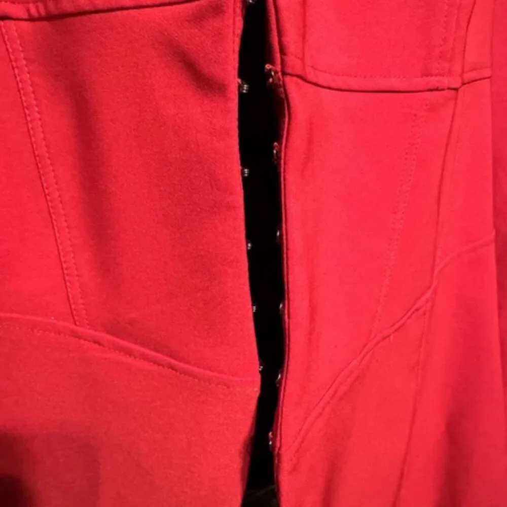 Torrid Women's Vibrant Red Blazer - Picture 3 of 5